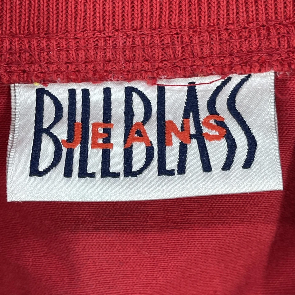 Chaqueta Streetwear Vintage Mujer Talla S Moto Y2K Roja Acolchada Bombardero Bolsillo con Cremallera Foto 4 de 4