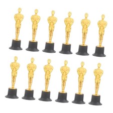 12 Pieces Small Award Trophies Reward Prize Cup Trophy Cup Award with Base
