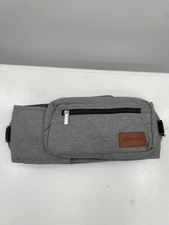 New Momcozy Universal Stroller Organizer Gray Detachable Shoulder Strap Bag