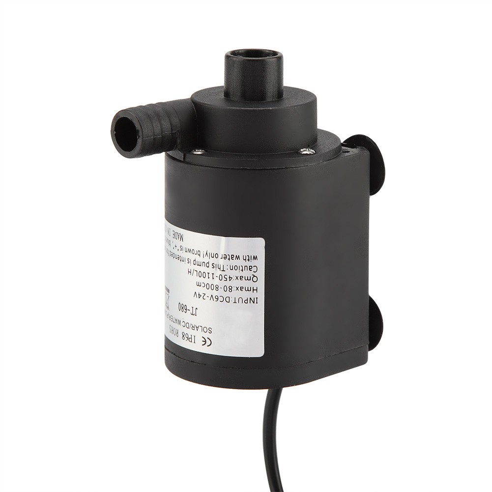 Ultra Quiet DC 6-24V Brushless Submersible Water Pump For Fountain Excellent