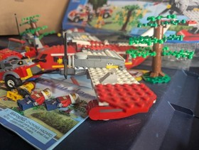 LEGO CITY Fire Plane 4209 Set 522 Pcs Complete Set Minifigures Box Instructions