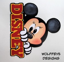 ELITE 4U DISNEY TITLE MICKEY KID FAMILY paper piecing scrapbook die cut piece