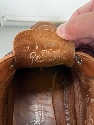Russell Moccasin Sporting Clays Chukka Leather Boots Brown 9E | eBay