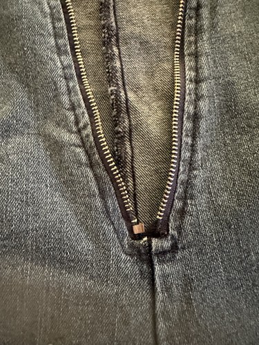 Whiskey On The Rocks Embellished Belted Denim Jumpsuit - Medium Wash Xs READ - Picture 5 of 10