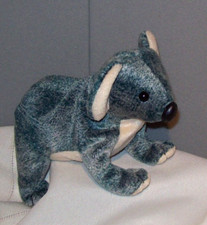 Ty 1999 EUCALYPTUS Greenish Gray Koala Bear Beanie Baby 6-1/4" Plush Toy Animal