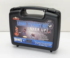 Reaper Miniatures - Learn to Paint Kit - Layer Up - 08907 - New w/ Case - MSP