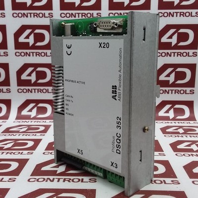 DSQC 352 | ABB | Control Interbus Unit Profibus, Used