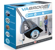 VaBroom 2-in-1 Sweeper with Built-in Vacuum