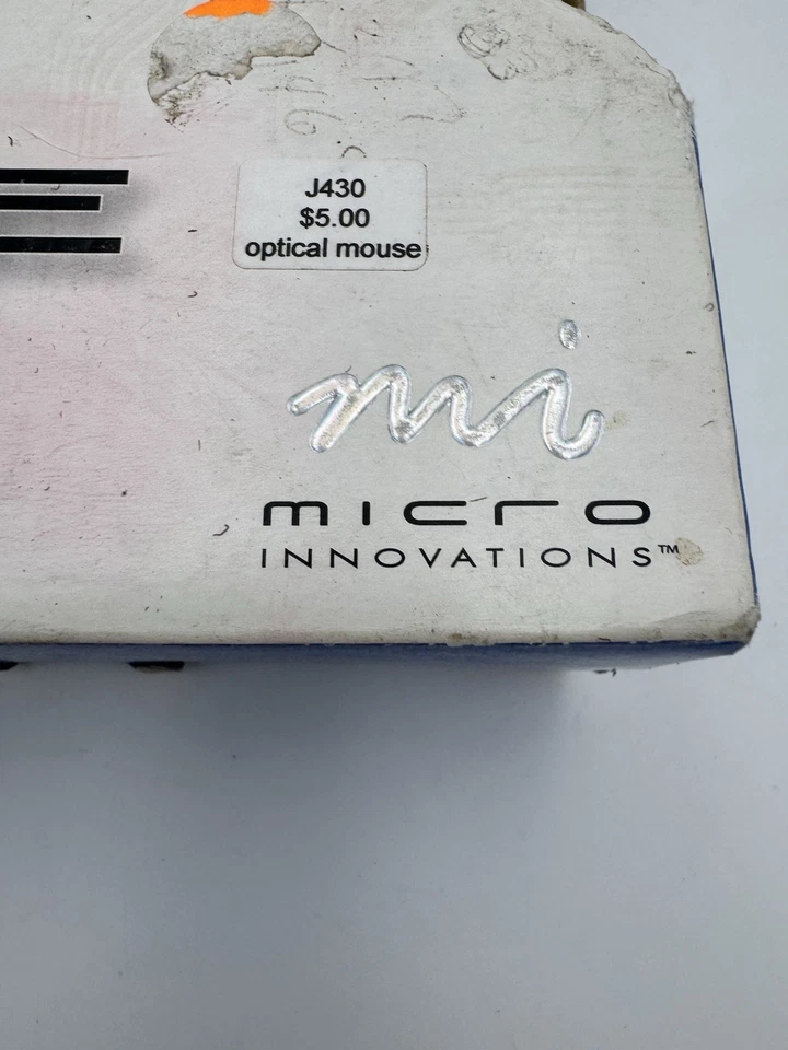 MI Optical PC Computer Mouse PS/2 Model PD430P Wired NOS Vintage - Image 4 of 4
