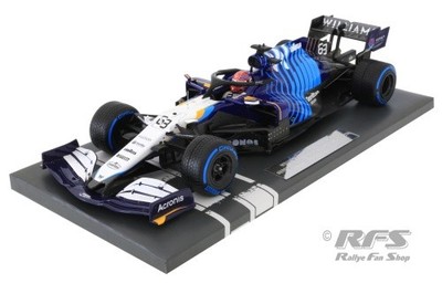 Williams FW43B George Russell Formel 1 Belgian GP 2021 1:18 Minichamps