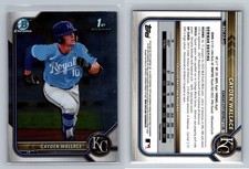 2022 Bowman Draft #BDC-12 Cayden Wallace Chrome
