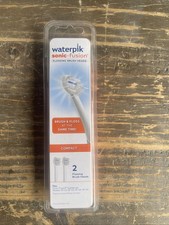 Waterpik Flossing Brush Heads Sonic-Fusion 2 Pack SF-01 SF-02 SF-03 SF-04 New