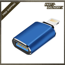 Lightning to USB Camera Adapter MFi Certified USB OTG Cable for iPhone iPad