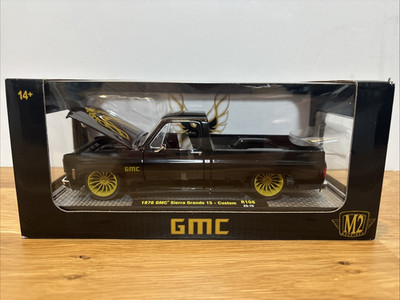 M2 Machines 76' GMC Sierra Grande 15 Custom Trans Am Black R108 1:24 | #52