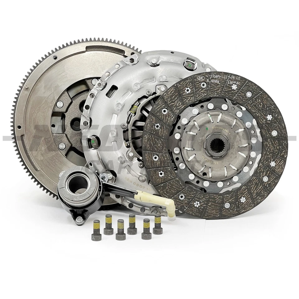 Genuine LUK 4pc Clutch, Dual Mass Flywheel & Slave Cylinder Kit 600037100 - Image 2 of 3