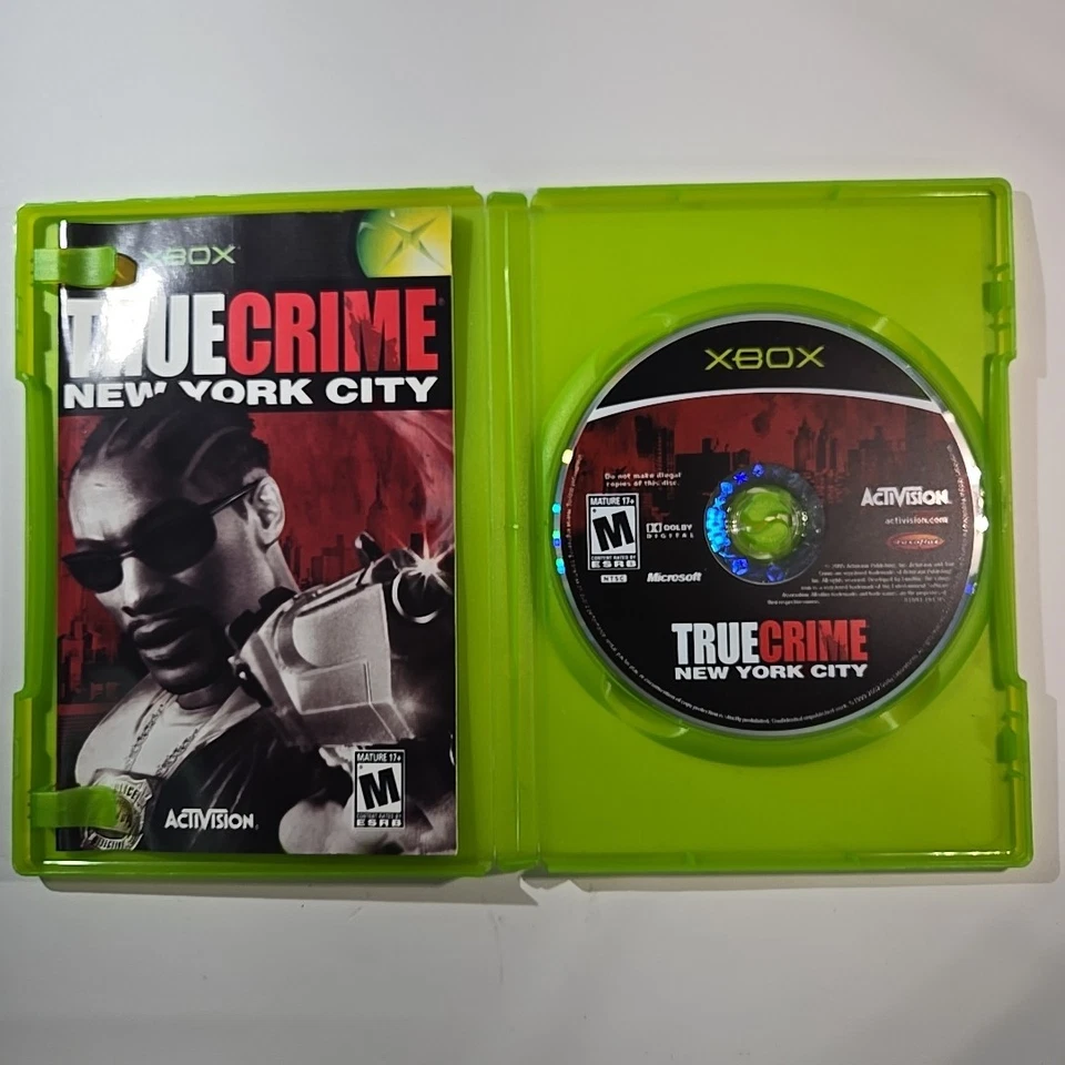 True Crime New York City Microsoft Xbox Original Complete With Manual - Image 2 of 4
