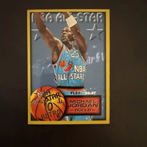 1996-97 Fleer - NBA All-Star Retro Michael Jordan #282