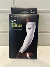 Nike Pro Dri-Fit Football Sleeves L/XL White