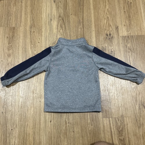 Kids Athletics 4 T Quarter Zip Front Penn State Gray/Blue - Picture 6 of 6