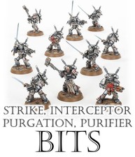 Warhammer 40k Grey Knights Bits, Space Marines, Strike Squad, Games Workshop