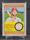 2023 Topps Heritage Paul Goldschmidt Clubhouse Collection Relic Gu Bat Cl