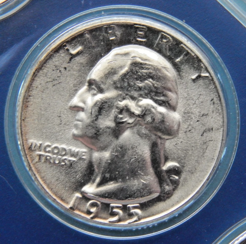 1955 US Mint 5-Coin Special Mint Set Packaged by U.S. Mint - Image 4 of 4