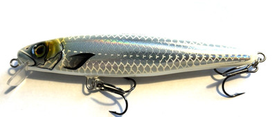 Hybrida Zanderkönig Fish&Fang Wobbler, Jerkbait, Kunstköder, 12 cm, Floating