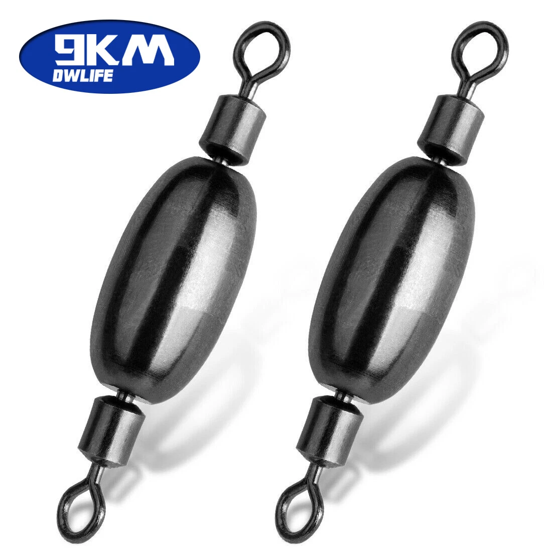 Kit Piombi Da Pesca 110 Pezzi – 5 Misure, Piombi In Piombo Puro Con Taglio Centrale, Design Aerodinamico Per Acqua Dolce E Salata – Perfetto Per Siluri E Spigole