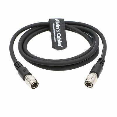 ALVIN'S CABLES 4 Pin Hirose Male to Male Cable for Trimble 5600 3600 Total Stations to Devices