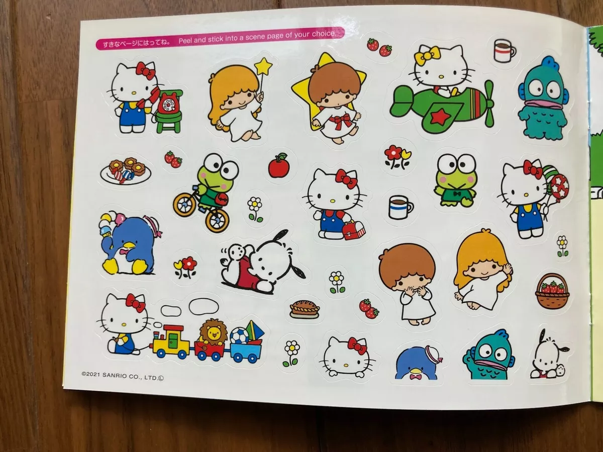 Sanrio Character Scene Sticker Book Sticker Book Pochacco