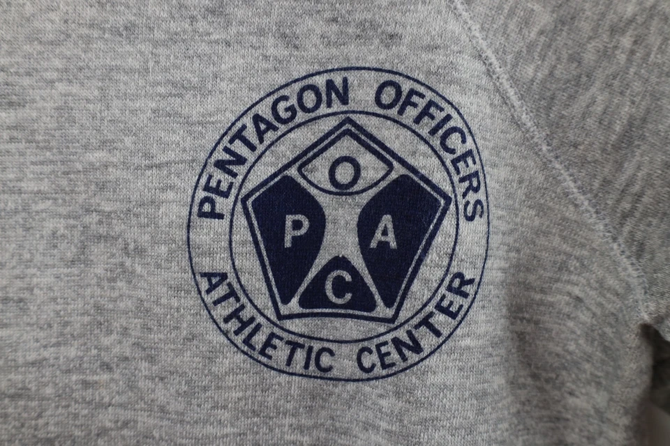 Sudadera De Colección Años 80 Campeona Mujer Pequeña Oficiales del Pentágono Centro Atlético EE. UU. Foto 4 de 4