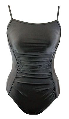 Adoretex Women Solid Shirred Swimsuits