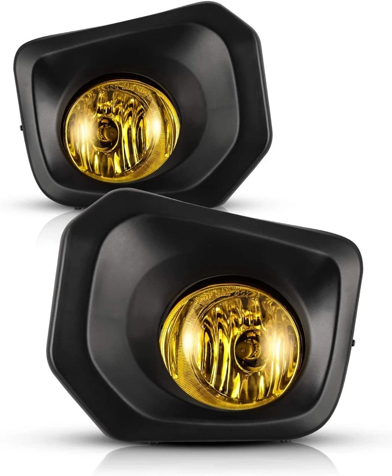 Yellow Lens fit 2016-2022 Toyota Tacoma SR SR5 Fog Lights H11 Lamps Wiring Kits — 第 2/4 张图片