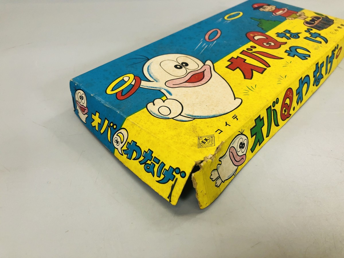 Y5498 TOY Obake no Q-Taro Oba-Q ring toss game box Japan