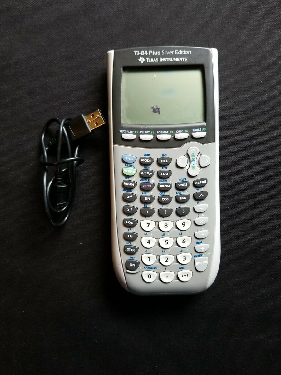 Texas Instruments TI-84 Plus Silver Edition Graphing Texas Instruments TI-84 Plus Silver Edition Graphing