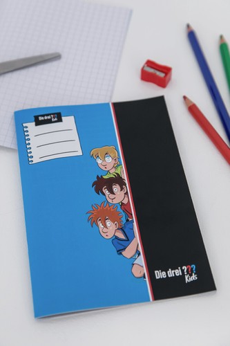 Schreibheft DIE DREI ??? KIDS - 32 Seiten DIN A5 Liniert 1. Klasse, Einschulung - Bild 3 von 7