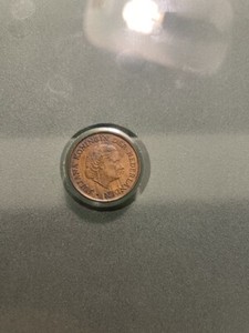 1963 5 CENTS NETHERLAND COIN - NICE WORLD COIN !!!