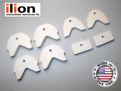 South Bend Lathe 16'' Model - Complete Felt Bed Wiper Set - NEW!