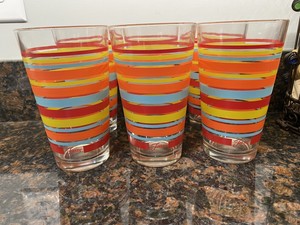 vintage fiesta drinking glasses