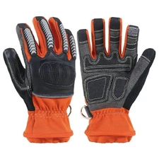 HANDLANDY FireFighter Rescue Extrication Gloves, Heat Resistance