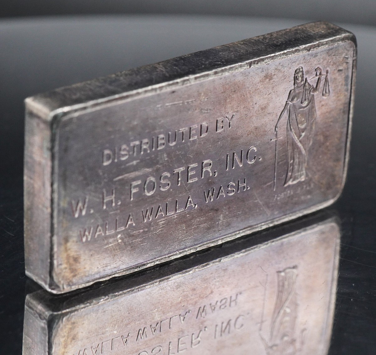 1968 Sunshine Mining Kellogg Idaho WH Foster Walla 3oz 999 FINE