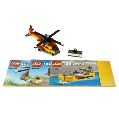 LEGO Creator Cargo Heli Set 31029 Complete with Both Instruction