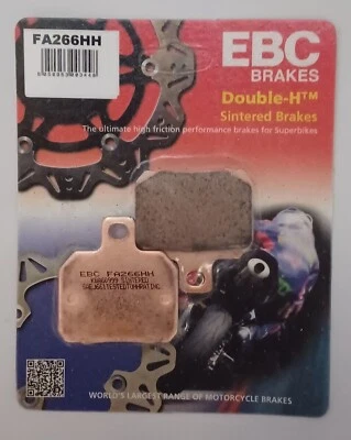 EBC Plaquettes Frein Disque Arrière F3 800 (2013 à 2020) - Photo 1/4