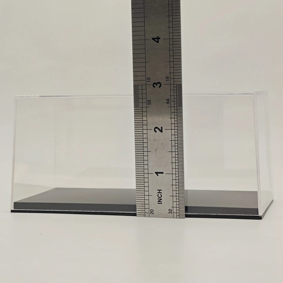 6'' Acrylic Box Display Case Stand Transparent DustProof for 1:43 Toys Car Model - Image 3 of 4