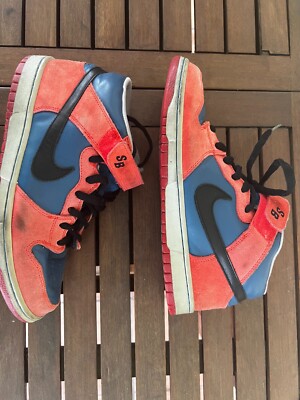 Size 10.5 - Nike Dunk Pro SB Mid Spider Man for sale online  display picture 3