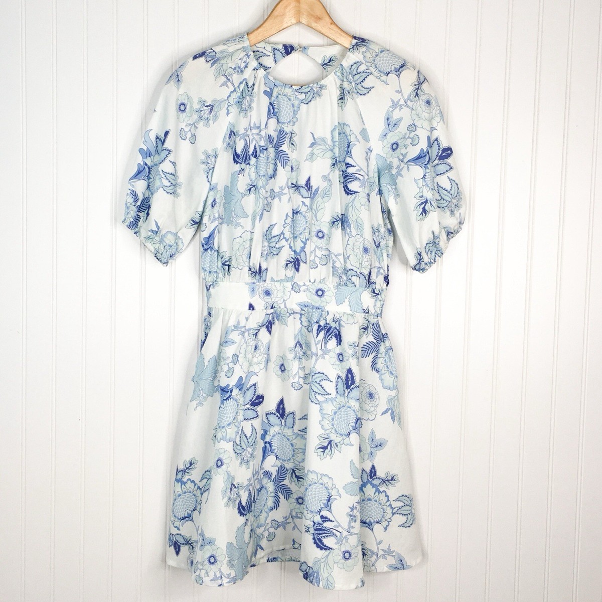 blue floral dress revolve The Fritillaria Dress | ASTR The Label main image 0