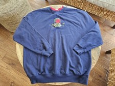 M C Sportswear Cardinal Bird Vintage Crewneck Sweatshirt Size XL Grandma EUC