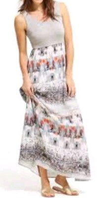 Athleta Mix Mingle Gryo NWT Sleeveless Dress Sz  L $108