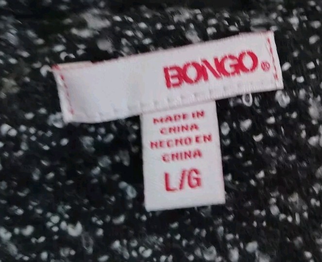 Bongo Black Large Polyester - Wool Fall / Winter … - image 5