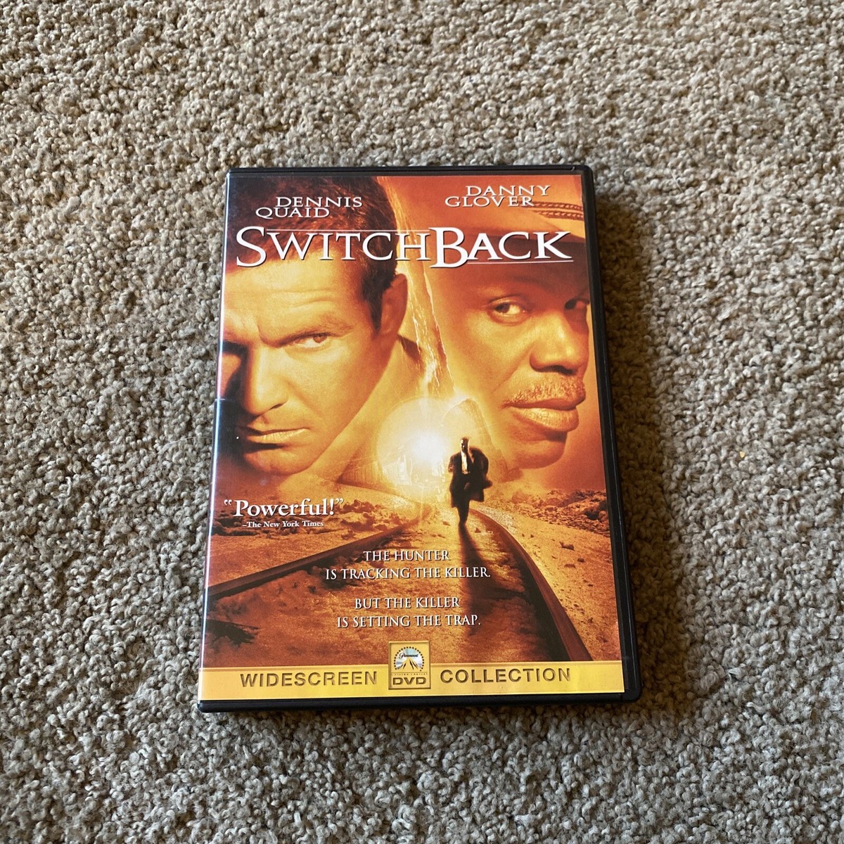 Switchback (1997), DVD NTSC,Color Danny Glover Dennis Quaid